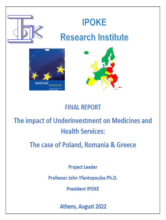 IPOKE-The impact of Underinvestment on Medicines and Health Services-The case of Poland, Romania & Greece_Aug2022_new